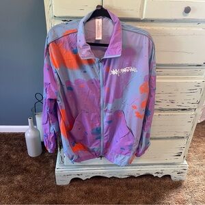Fabletics Pastel Windbreaker Jacket. Women’s size large.